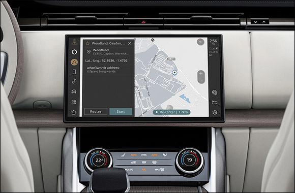 Find Anywhere Fast: Jaguar Land Rover and What3words Deliver World-First Navigation Solution