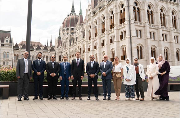 Fahim Al Qasimi Discusses Active Cultural and Economic Relations with Hungary's Minister of Culture and Innovation