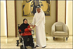Dubai Customs Honors Winner of Paralympic Shooting World Cup