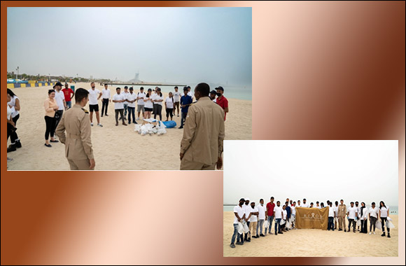 Rixos Premium Dubai in Partnership with Dubai Municipality Clean up Kite Beach