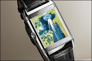 Jaeger-Lecoultre Presents the Reverso Tribute Enamel Hokusai ‘Amida Falls'