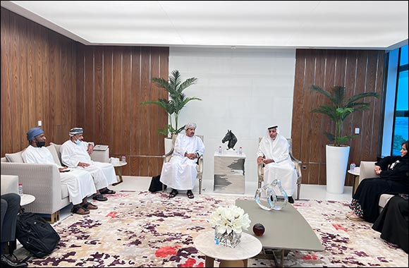 Mohammed Bin Rashid Library Welcomes a Delegation of Oman's National Records & Archives Authority