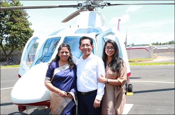 Joyalukkas Group Acquires the Luxurious Leonardo AW 109 GrandNew Helicopter