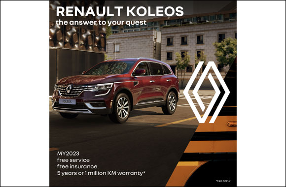 Rev Up your Experience with a MY2023 Renault Koleos from Arabian Automobiles