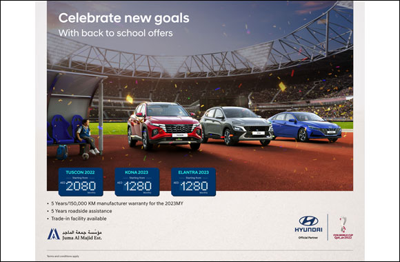 Celebrate New Goals with Hyundai Back to School Offers