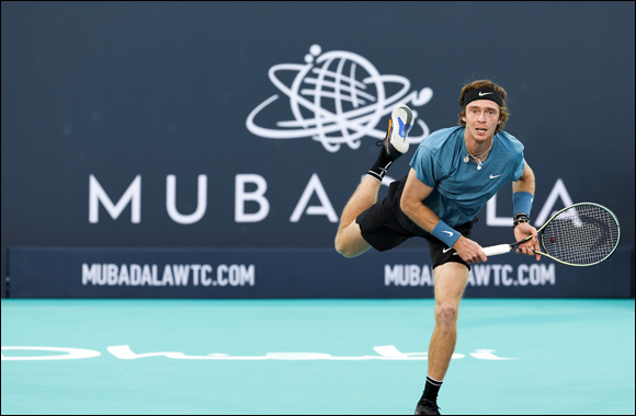 Andrey Rublev is Back to Defend His Mubadala World Tennis Championship Crown