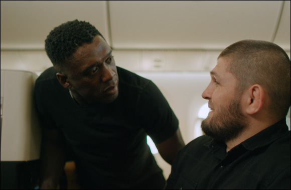 Football-mad Mystery Guest Upstages Sporting Legends Khabib and Seedorf In Etihad's Flight To Doha Film
