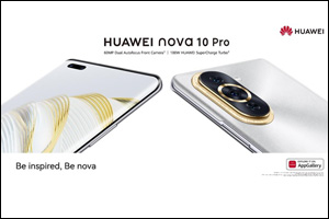 HUAWEI launches HUAWEI nova 10 Pro, a Beautiful Trendy Flagship Smartphone with the ultimate Front C ...