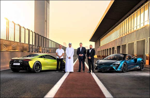 Mclaren Automotive Celebrates The Start Of Artura Deliveries In The Middle East With An Exhilarating Track Day At The Dubai Autodrome