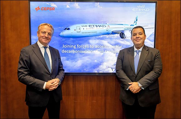 Cepsa and Etihad Join Forces to Accelerate the Decarbonisation of Air Transport