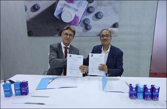 Tetra Pak Signs Memorandum of Understanding (MoU) with Union Paper Mills (UPM) to Recycle Used Beverage Cartons in the UAE at Gulfood Manufacturing 2022