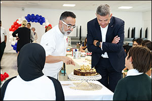 Michelin Star Chef and UK Consul General Welcomed for Jumeirah College Bake Off