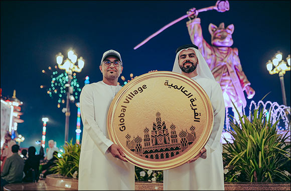 Sharjah Resident Winner of Global Village Golden Coin Receives 27,000 AED Cash Prize