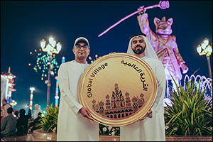 Sharjah Resident Winner of Global Village Golden Coin Receives 27,000 AED Cash Prize