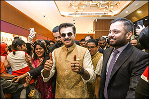 Bollywood Actor Anil Kapoor Inaugurates the Brand-new Malabar Gold & Diamonds Outlet at Fujairah