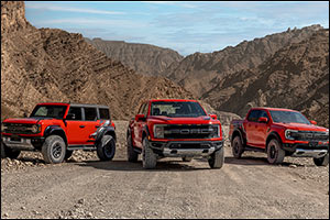 �Raptor Land' Middle East Becomes First Region to Welcome All Three of Ford's Off-Road Performance B ...