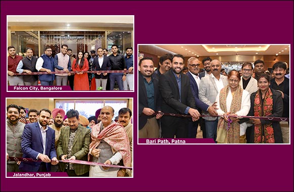 Malabar Gold & Diamonds continues Expansion Spree with 3 New Showrooms in India