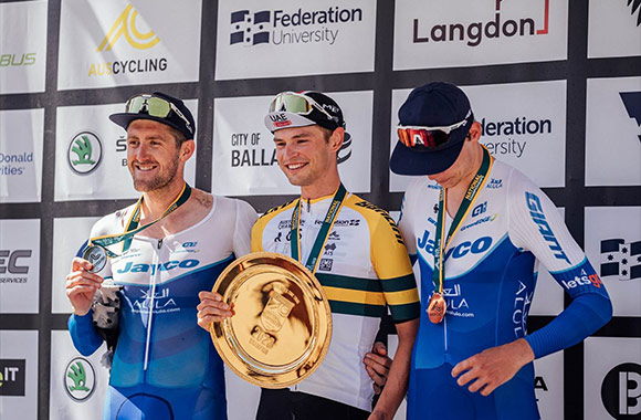 Jay Vine Crowned Australian ITT Champion