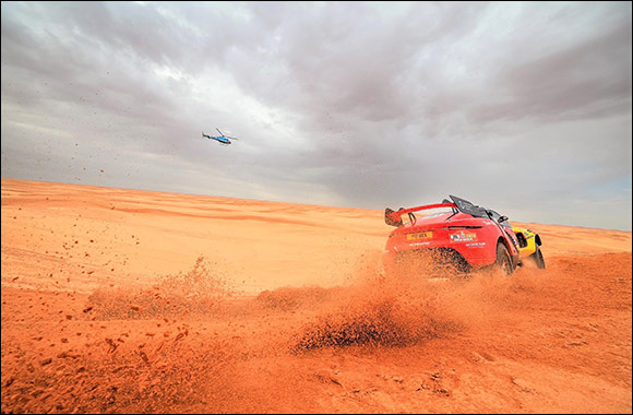 Loeb Completes Hat-Trick of Dakar Stage Wins for BRX