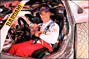 Loeb Completes Hat-Trick of Dakar Stage Wins for BRX