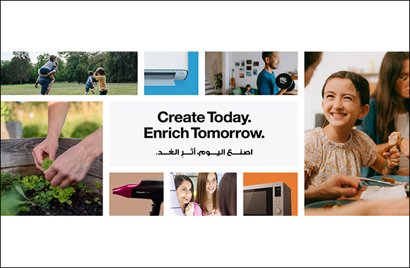 Panasonic unveils its new Brand Action Slogan  Create Today. Enrich Tomorrow.