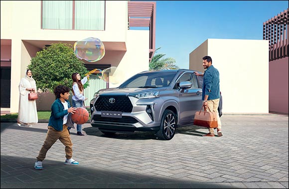 Al-Futtaim Toyota Launches the all-new 7-Seater Toyota Veloz,  bringing added Practicality, Comfort and Sleek design to the Family Car