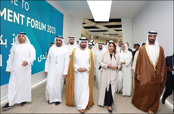Abdullah Al Qasimi Attends Opening of Sharjah Investment Forum 2023