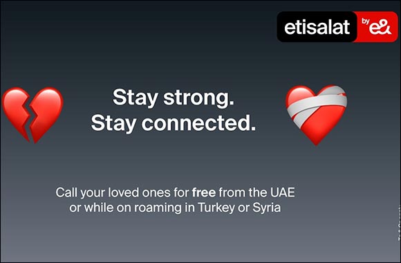 etisalat by e& in UAE Provides Free Calls to Syria and Turkey to Support Communities Affected by the Earthquake