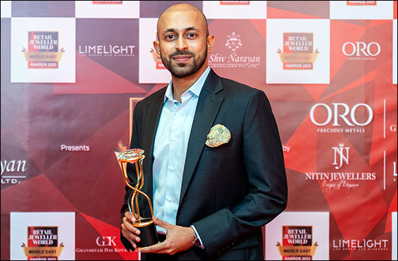 Joyalukkas Wins the Coveted Indian Bridal Wedding Jewellery of the Year - UAE' Award at Retail Jeweller World Middle East Awards
