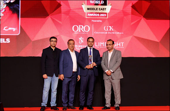 Kanz Jewels Wins the Acclaimed ‘Gold Jewellery of the Year - UAE Award at Retail Jeweller World Middle East Awards