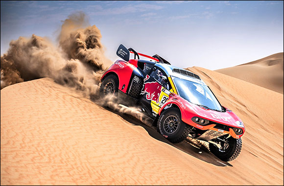 Loeb Sends Out Title Warning as Crash Threatens Al Attiyah's Desert Challenge Run