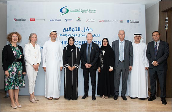 The Environment Agency – Abu Dhabi Signs Research Collaboration MoU's with Eight Major UAE Universities