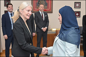 Her Excellency Sarah Al Amiri visits Serbia to discuss Cooperation in R&D, Innovation, advanced Tech ...