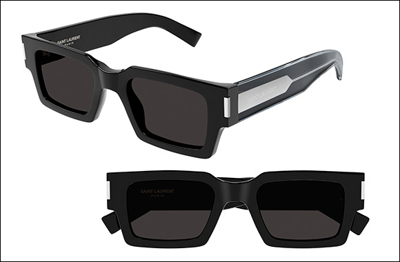 Saint Laurent Spring-Summer 2023 Square Frames with a 'Naked