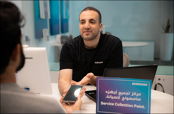 du Partners with Samsung to inaugurate its first Service Collection Point in Abu Dhabi Store