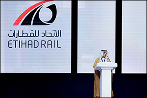 Abu Dhabi's Department of Municipalities and Transport Participates in the Middle East Rail Exhibiti ...