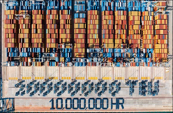 Abu Dhabi Terminals Celebrates Milestone Achievements - Recording 10 million Man Hours without LTI and Handling 20 million TEU since Inception