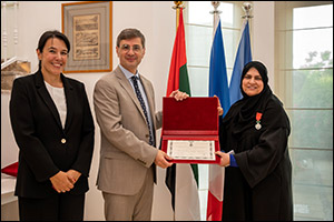 Eminent UAE Businesswoman Dr Raja Al Gurg receives French Legion of Honor