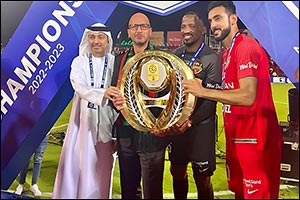 Arabian Automobiles Celebrates Shabab Al Ahli Club's Crowning as Champions of the 2023 Adnoc UAE Pro ...