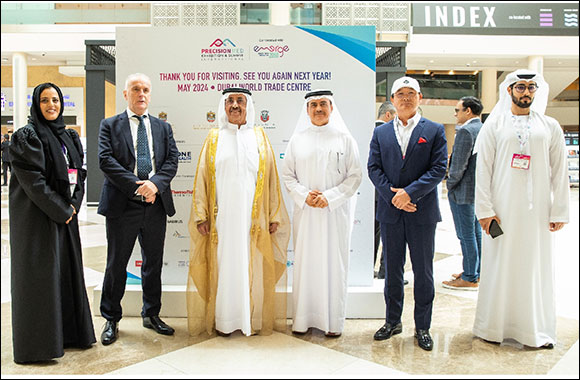 His Highness Sheikh Hasher bin Maktoum bin Juma Al Maktoum Inaugurates 2023 Edition of the PrecisionMed Exhibition & Summit