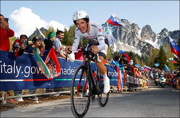 Almeida Cements Final Giro D'Italia Podium