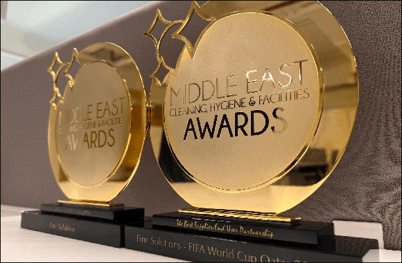 Fine Hygienic Holding Wins Two Prestigious Awards at MECHF Awards 2023 in Dubai