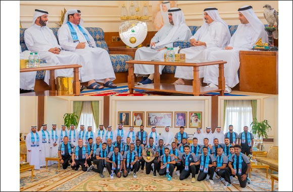 The President of Hatta Sports Club Congratulates the Club's Football Team for Qualifying to ADNOC Pro League