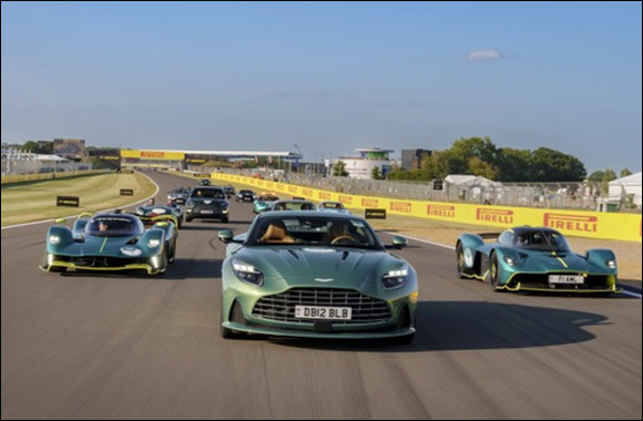 110 Aston Martins take to the British Grand Prix in Celebration of Iconic Brand's 110th Anniversary