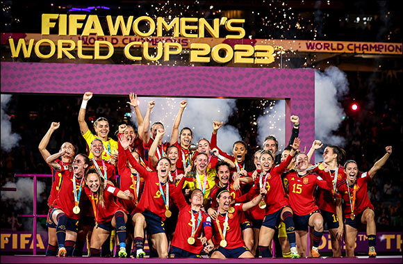 Spain Win the Fifa Women's World Cup 2023 on Hublot Time