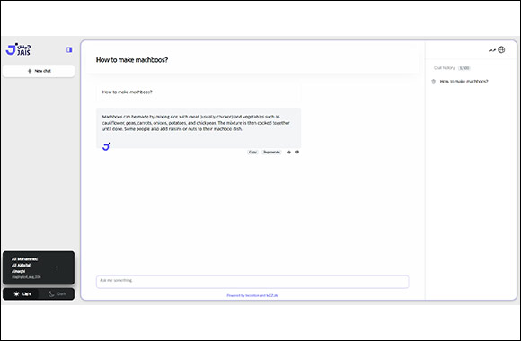 Meet Jais, The World's Most Advanced Arabic Large Language Model Open Sourced by G42's Inception