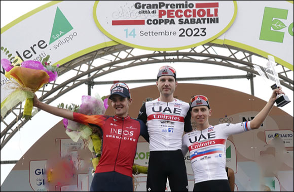 Hirschi takes 50th Season Victory for UAE Team Emirates at Coppa Sabatini