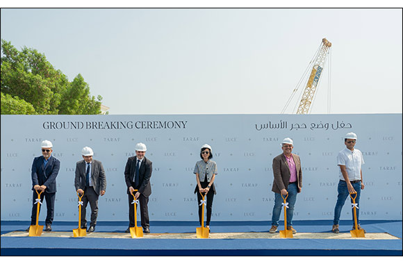 Taraf Announces the Groundbreaking of its Iconic Residential Property Luce on Palm Jumeirah