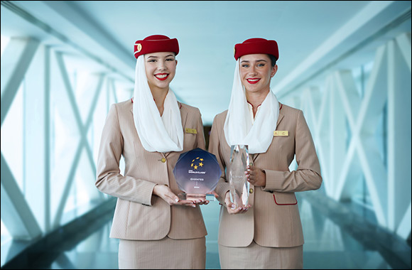 Emirates Crowned as 2024 APEX World Class Airline, with Additional Award for Economy Class Amenity Kit