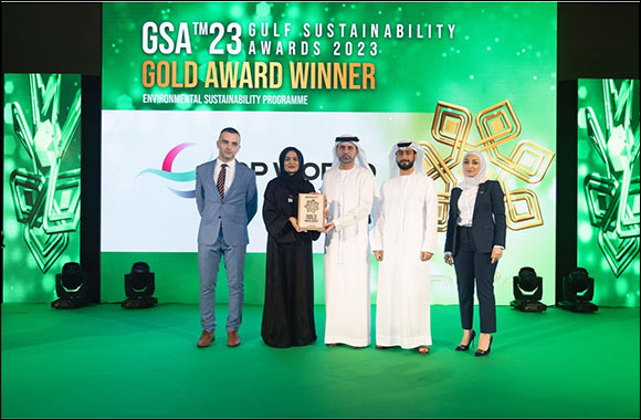 DP World Celebrates Gold Win for Pioneering Rooftop Solar Power Programme at Gulf Sustainability Awards 2023